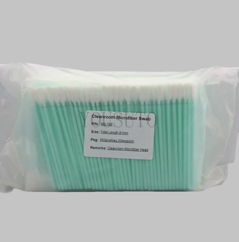 Microfiber Head Cleanroom Swab 500pcs/bag