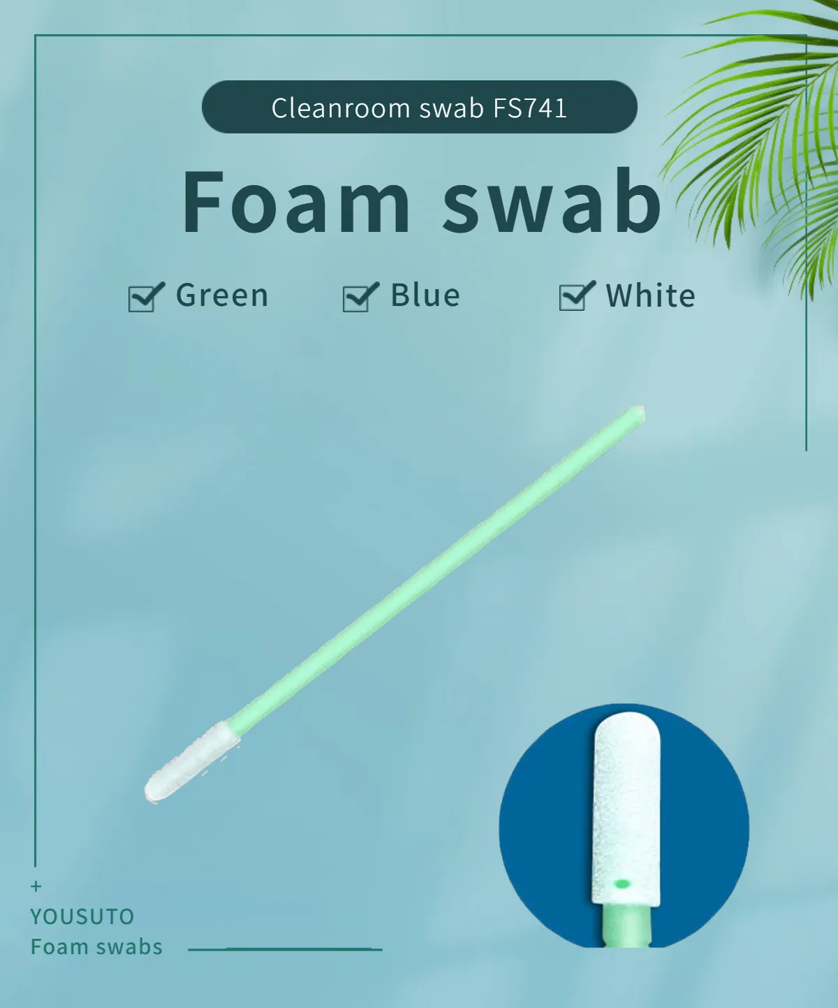 PU ESD Foam Swab Universal Swab FS741