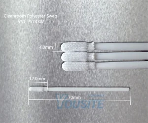 Cleanroom Polyester Swab YST-PS743 Dimensional specifications